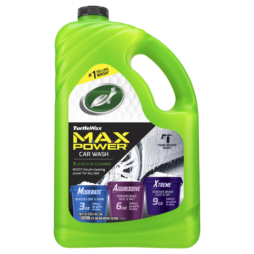 Turtle Wax® M.A.X. Power Car Wash - 100 oz.