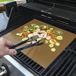 Copper Grill Mat Cooking Accessory (2-Pack) YOSHIGC10 - The Home Depot