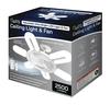 Luma Brite 220-Watt Equivalent 5-Panel Daylight LED Socket Fanlight