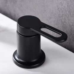 Ultra Faucets Sozu Two-Handle Widespread Matte Black Bathroom Sink Faucet at Menards®