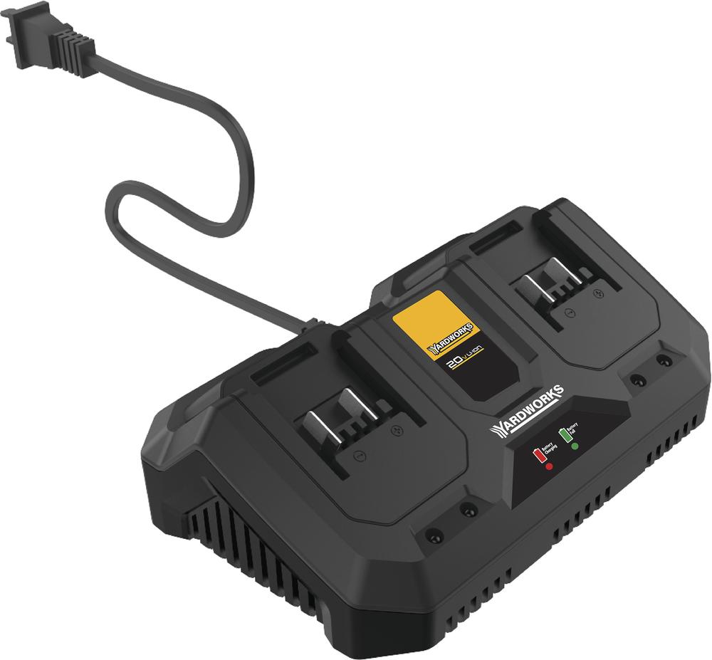 Yardworks™ 20-Volt Dual Charger