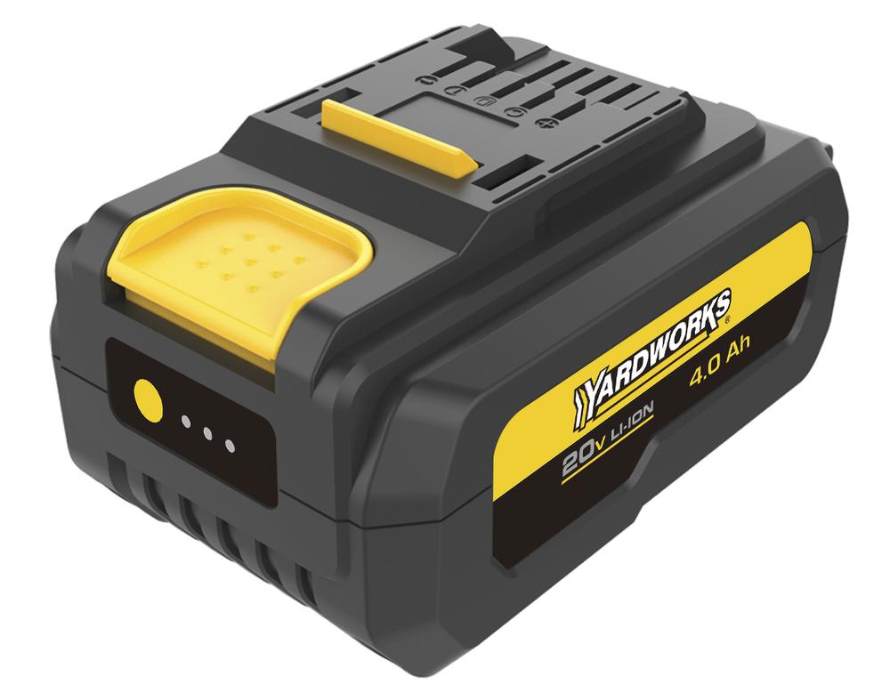 Yardworks™ 20-Volt Lithium-Ion 4.0Ah Battery