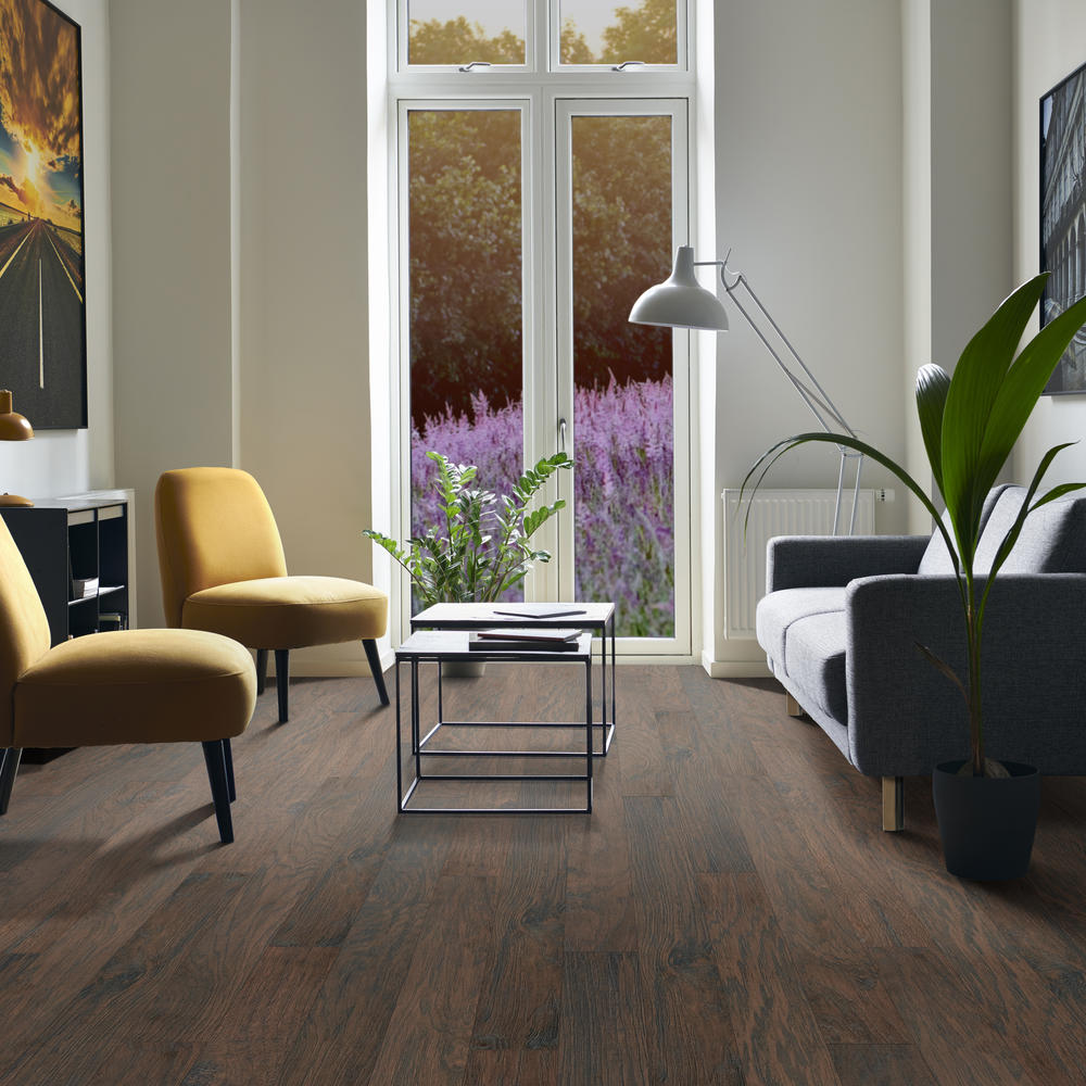 Pergo® Classics Vintage Chestnut 5-1/4 x 47-1/4 Attached Pad Laminate Flooring (17.18 sq.ft/ctn)