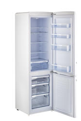Unique® 8.7 cu.ft. Marshmallow White Bottom-Freezer Retro