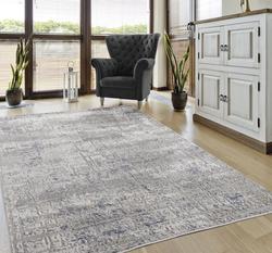 United Weavers Cascades Grey Abstract 5 3 x 7 2 Area Rug at Menards