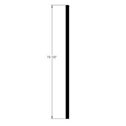 Yardworks 2" x 72" Aluminum Post & Hardware at Menards®