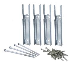 Mitek 1 9 16 X 10 1 2 Triple Zinc Deck Tension Tie Kit At Menards