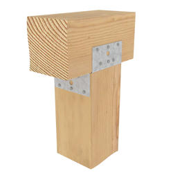 6x6 post to triple beam connector