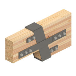 Mitek 3 1 2 X 31 5 8 Steel Seismic Strap With Round Holes At Menards