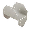 MiTek® 6" x 6" G90 Steel 2-Sided High Uplift Post Anchor