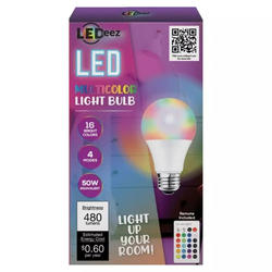 LEDeez Multicolor LED Light Bulb at Menards®