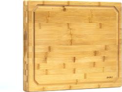  Large Wood Cutting Board with Handle 17 x 13 Simple