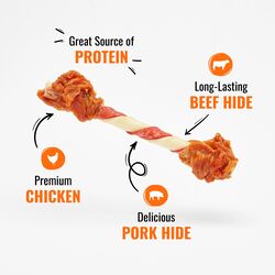 Good 'n' Fun® Triple Flavor Double Pops with Chicken Dog Treats - 12 oz ...