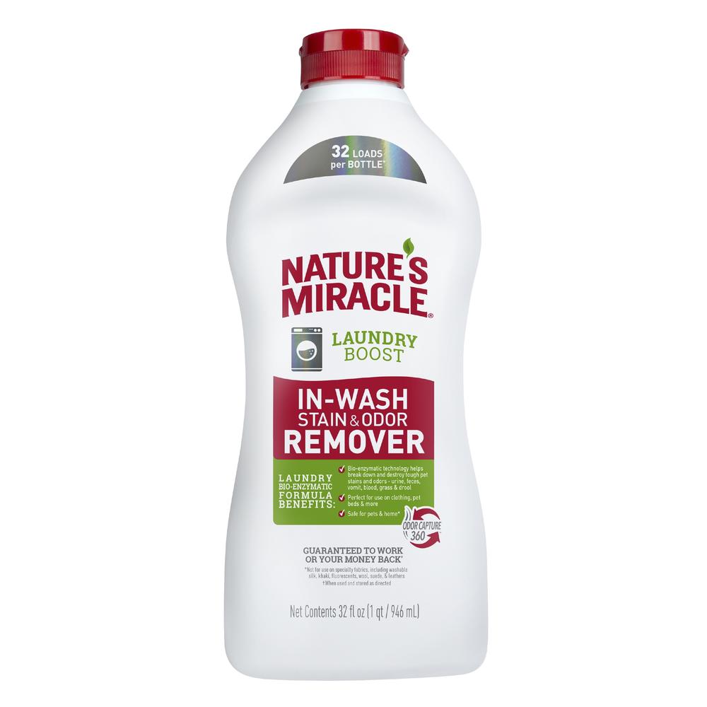 Nature's Miracle Laundry Boost In-Wash Stain & Odor Remover (32-oz) Nature's Miracle Laundry Boost In-Wash Stain & Odor Remover (32-oz)