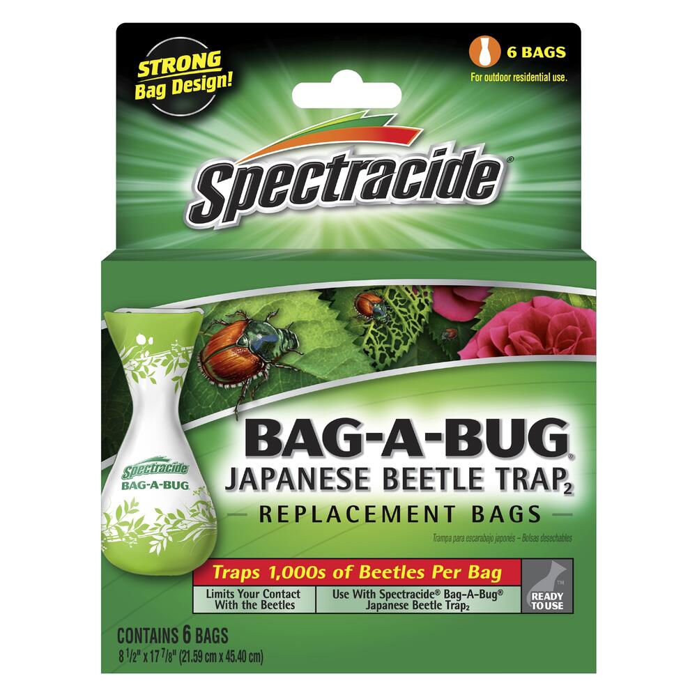 Spectracide Bag-A-Bug Japanese Beetle Trap 6 pk