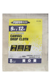 Performax® 9' x 12' Canvas Drop Cloth