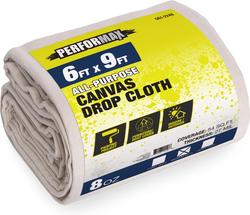 Performax® 6' x 9' Canvas Drop Cloth at Menards®