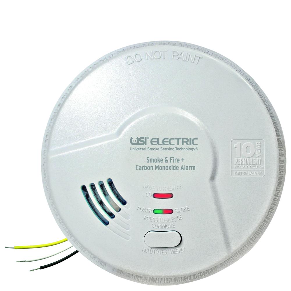 Universal Security Direct Wire Smoke, Fire, and Carbon Monoxide Alarm