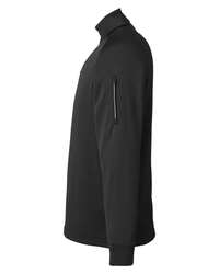 Core365 ChromaSoft™ Black Fleece Quarter-Zip Pullover - 3XL at