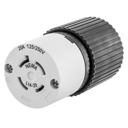 Hubbell 20-Amp 125/250-Volt Locking Connector at Menards®