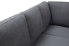 Temel Gray L-Shaped Sectional