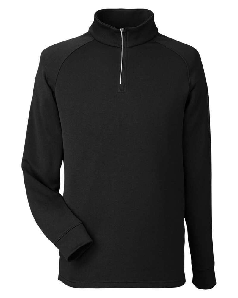 Core365 ChromaSoft™ Black Fleece Quarter-Zip Pullover - 3XL at