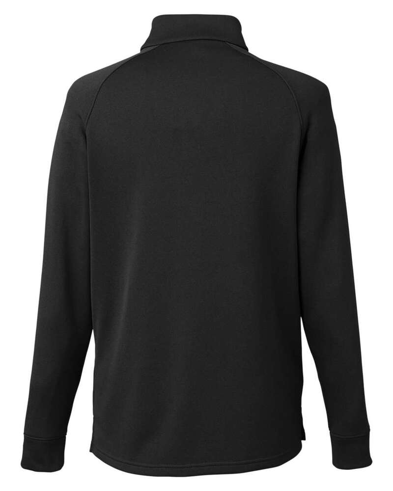 Core365 ChromaSoft™ Black Fleece Quarter-Zip Pullover - 3XL at