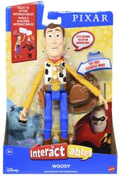 Disney Pixar Toy Story 4 Interactables Woody Action Figure Mattel - ToyWiz