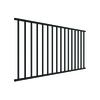 UltraDeck® 36" x 6' Black Preassembled Level Railing Panel