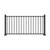UltraDeck® 36" x 6' Black Preassembled Level Railing Panel