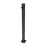 UltraDeck® 2 x 2 x 36" Black Post with Brackets