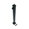 UltraDeck® 2 x 2 x 36" Black Post with Brackets