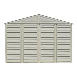 DuraMax WoodBridge 10 x 8 Outdoor Vinyl Storage Shed at Menards®