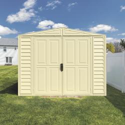 DuraMax® DuraMate 8 x 8 x 6' Vinyl Shed with Foundation Kit at