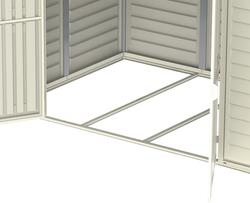 DuraMax® DuraMate 8 x 8 x 6' Vinyl Shed with Foundation Kit at