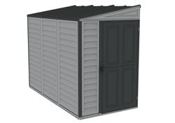 DuraMax® SideMate Plus 4 x 8 x 6' Vinyl Storage Shed with