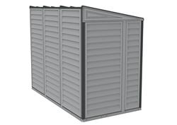 DuraMax® SideMate Plus 4 x 8 x 6' Vinyl Storage Shed with