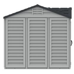 DuraMax Plus Apex Pro 10 x 8 Outdoor Vinyl Storage Shed with