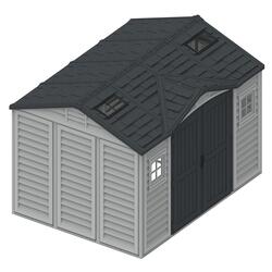 DuraMax Plus Apex Pro 10 x 8 Outdoor Vinyl Storage Shed with