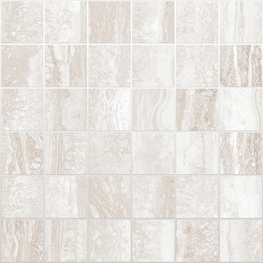Casamia Daino Reale Beige 12 x 12 Porcelain Mosaic Tile
