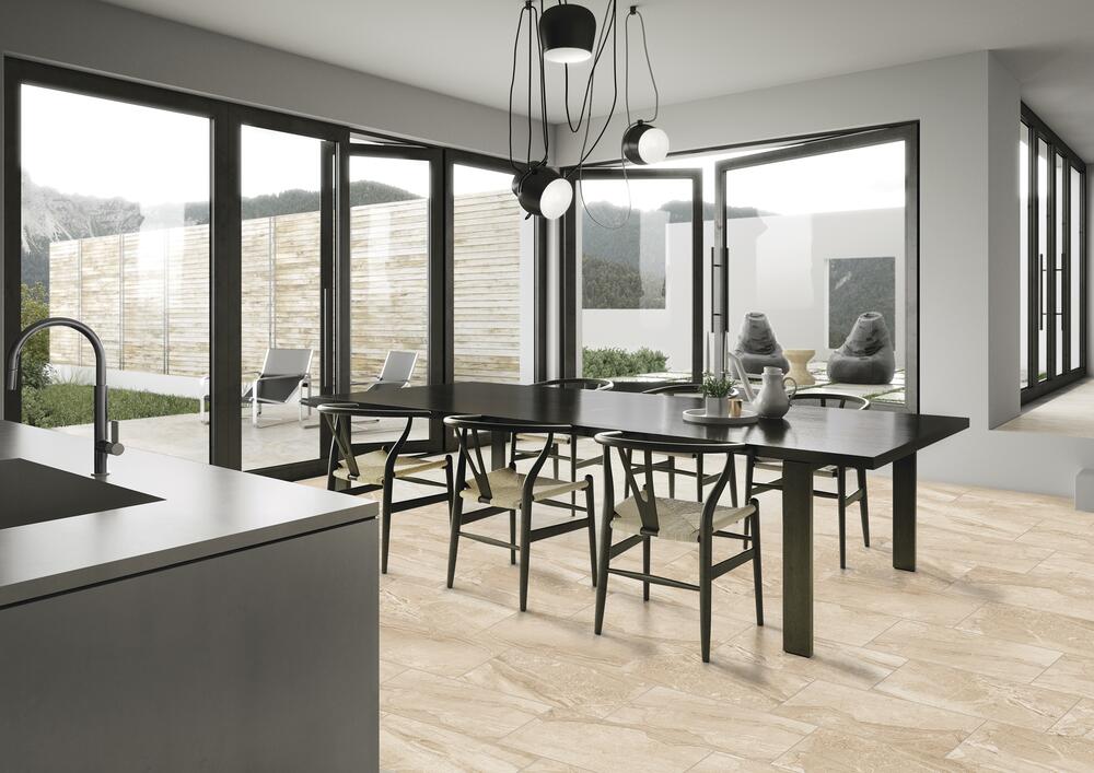 Casamia Daino Reale Beige 3 x 24 Porcelain Bullnose Tile Casamia Daino Reale Beige 3 x 24 Porcelain Bullnose Tile