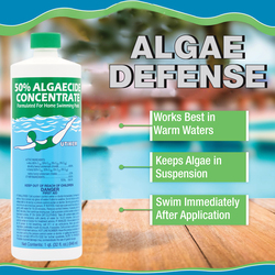 Utikem® 50% Concentrated Pool Algaecide - 1 qt. at Menards®