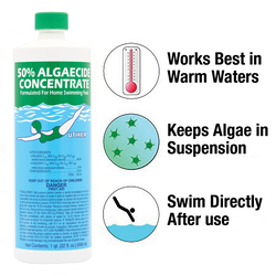 Utikem® 50% Concentrated Pool Algaecide - 1 qt. at Menards®