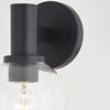 Z-Lite Grayson 1-Light Matte Black Indoor Wall Light