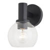 Z-Lite Grayson 1-Light Matte Black Indoor Wall Light
