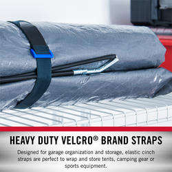  VELCRO Brand 30 Inch Elastic Straps 4 Pack