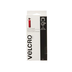 Adhesive VELCRO Brand Industrial Strength Tape Strips Heavy Duty Black 4x2  4 Set