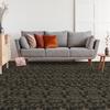 U-Carpet™ Anderson Charcoal Indoor/Outdoor Carpet, 12 ft. Wide