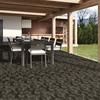 U-Carpet™ Anderson Charcoal Indoor/Outdoor Carpet, 12 ft. Wide