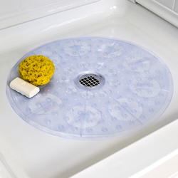 Slip-X Bubble Bath Mat w/ Microban 15x35 Clear 4 Per Case Price Per Case